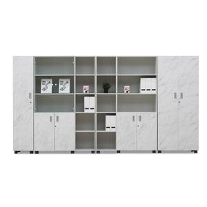 T dsel năm kệ có thể điều chỉnh văn phòng hiện đại Đồ nội thất nhà Bảng gỗ Tủ sách với thiết kế mở/bên cho phòng khách sử dụng - Product Image 4