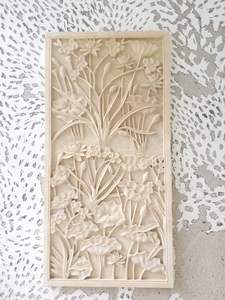 Hand-Carved Natural White Marble Sculpture Wall Panel 3D <b>Stone</b> <b>Reliefs</b> Mural for Decorative Use - Product Image 3