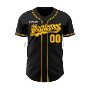 Maillots de baseball personnalisés en polyester uni à sublimation, t-shirts vierges, maillots de baseball personnalisés pour hommes - Product Image 1