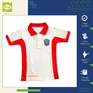 Custom Logo Possible Best Selling High in Quality School <b>Polo</b> Matty <b>T</b>-<b>Shirts</b> for <b>Boys</b> from Top Listed Indian Manufacturer - Product Image 2