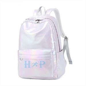 Sac à dos d'équipe de cheerleading, design brillant et scintillant, sac de sport professionnel pour la danse et le cheerleading, polyester imperméable, grand compartiment - Product Image 5
