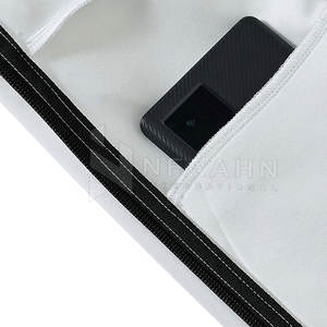 Chándal de algodón para hombre, chándal de talla grande para hombre, chándal ajustado de manga larga de nuevo diseño - Product Image 6