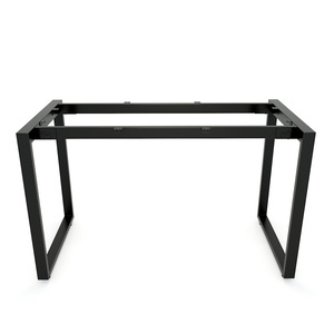 Acacia Wood Industrial-Style 120x60cm Office Desk with Iron Legs Assembly Required HBWD002 - Product Image 5