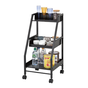 OEM Quality 3-Tier Metal Board Trapezoid Cart Household Organizer for Home Storage & <b>Kitchen</b> <b>Islands</b> Manufactured in Taiwan - Product Image 1