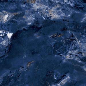 Offre Spéciale THUNDER SMOKE BLUE Carreaux vitrifiés émaillés Finition marbre bleu fumée pour un design intérieur élégant disponible au meilleur prix - Product Image 3