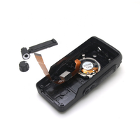 Cache avant de remplacement pour radio Motorola PMLN5811 XIR P6600 DEP550 DP2400 avec câble flexible de haut-parleur et cache anti-poussière pour bouton