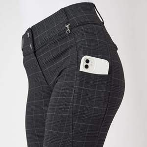 กางเกงกีฬาขี่ม้าขายาวผ้าเทคนิคมีกระเป๋าใส่โทรศัพท์ออกแบบได้ตามต้องการ - Product Image 1