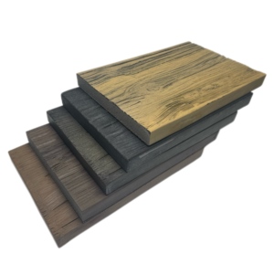 Chất lượng cao lâu dài rắn Composite boong hiện đại ngoài trời Polyurethane thiết kế chống thấm nước chống trượt hạt gỗ vuông - Product Image 1