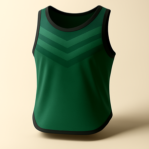 ผ้าสแปนเด็กซ์/ โพลีเอสเตอร์ผ้าแห้งเร็วระบายอากาศได้ดีปรับแต่งได้สำหรับเล่นกีฬา - Product Image 1