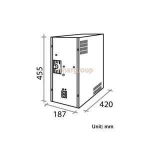 Enfriador bajo encimera Polares 2, de 3 vías, 30lt./h. Enfriamiento de banco de hielo sin válvula solenoide - Product Image 3