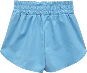 กางเกงขาสั้นแฟชั่นใหม่สไตล์สตรีทแวร์สีพื้นแบบกำหนดเองสำหรับผู้หญิง วิ่งและออกกำลังกาย สวมใส่สบาย 2026 - Product Image 1