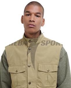 Nouvelles vestes matelassées camouflage imperméables personnalisées 2026, unisexes, pour enfants, brodées, fermeture éclair, polyester/coton, faible MOQ 5 pièces - Product Image 6