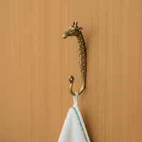 Crochet mural vintage sculpté, support de rangement flexible, finition laiton antique pour cuisine, salle de bain, armoire, entrée, chambre, décoration intérieure