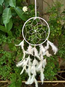 Tendance multicolore belle Gota Pati pompon fleur attrape-rêves pour décors de mariage suspendus décoration de la maison OEM - Product Image 2