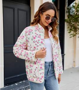 Chaqueta Acolchada de Alta Calidad para Mujer, Diseño Nuevo, Larga, para Invierno, Transpirable, Impermeable, de Lona Tejida, Abrigada, de Nailon para Exteriores - Product Image 4