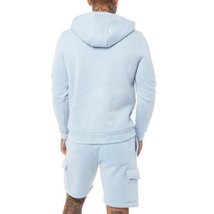 Qualité supérieure Nouveau style Hommes Hoodies Short Set Heavy Duty Hommes Hoodies Short Set à bas prix - Product Image 2