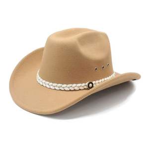 Sombrero de Vaquero Occidental para Hombre y Mujer, Protección Solar y Contra el Sol, Popular en Comercio Exterior y Venta al por Mayor Transfronteriza - Product Image 2