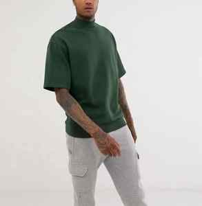 เสื้อยืดไหล่ตกสำหรับผู้ชายสไตล์หรูหราเสื้อยืดไหล่ตกป้องกันริ้วรอยคุณภาพระดับพรีเมียม - Product Image 2