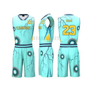 Uniformes de baloncesto transpirables personalizados de secado rápido BSCI Reversible poliéster ropa deportiva camisetas de talla grande técnicas impresas - Product Image 1