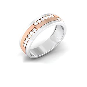 Anillo de mujer con diamante Natural certificado VDS IGI, joyería fina de lujo de corte brillante de oro sólido blanco de 14K/18K para - Product Image 6