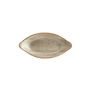 Plato Ovalado para Servir Bonna Optiva de 18 cm, Plato de Porcelana Premium, Diseño Minimalista, Apto para Lavavajillas, Ideal para Fiestas - Product Image 1