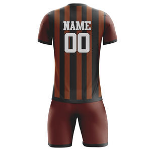 Maillot de football personnalisé en polyester respirant pour hommes, ensemble maillot et short, uniforme de football par sublimation - Product Image 6