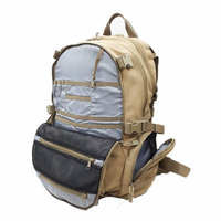 Mochila táctica personalizada de 45L, mochila Molle impermeable Unisex con cierre de cremallera, forro de poliéster para senderismo y Camping