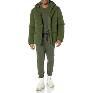 Chaquetas de Hombre con Capucha, Estilo Urbano, Fabricadas a Medida, de Nailon Acolchado, para Invierno, Ropa de Abrigo Impermeable para Exteriores - Product Image 3