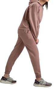 Sweat-shirt à capuche de sport uni en deux pièces avec logo personnalisé de haute qualité Vêtements de course pour femmes - Product Image 2