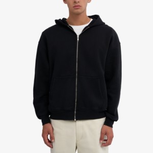 2025 Wholesale Custom Men's Oversize Hoodie Embroidery Puff Print Logo 100% Cotton Heavy <b>Weight</b> <b>Blank</b> Unisex Hoodies for Men - Product Image 2