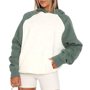 Sudadera con Capucha Clásica Informal para Mujer, Estampado Personalizado, Hombros Caídos, Cierre Gráfico, Antiarrugas, Transpirable, Ecológica, de Secado Rápido - Product Image 1