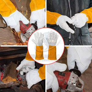Custom Design Welding <b>Gloves</b> Heavy Duty Durable Material Welding <b>Gloves</b> Wholesale Price Welding <b>Gloves</b> - Product Image 4