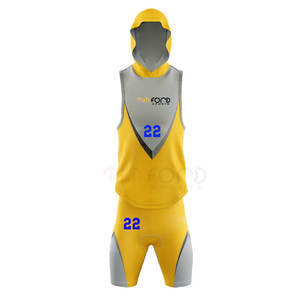 Uniforme de football américain de plein air respirant, grande taille, 100 % coton, haute qualité, faible MOQ, nouveau design - Product Image 4