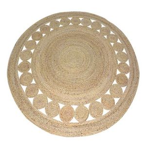 Alfombras persas de diseño bohemio ecológicas al por mayor, material de jacinto de agua lavable para dormitorios - Product Image 4