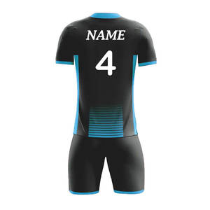 Uniforme de football d'équipe de sport personnalisé 100% Polyester, uniforme de football professionnel personnalisé à vendre - Product Image 6