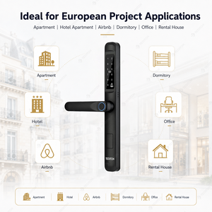 <span class=keywords><strong>Serratura</strong></span> Intelligente WiFi TTlock Tuya per Porte Scorrevoli in Alluminio da Esterno, Impermeabile IP65, con Password Digitale - Product Image 4