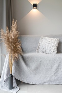 European Style Linen <b>Sofa</b> Slipcover Elastic Breathable Comfort Washable Single-<b>seat</b> <b>Sofa</b> <b>Cover</b> Customizable Color & Size - Product Image 6