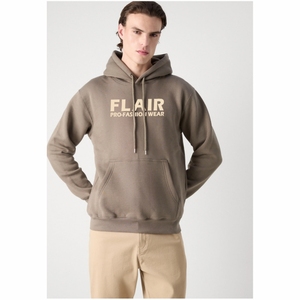Men's 100% Organic Cotton Pullover Hoodie Thick Heavyweight Oversized Streetwear Solid Pattern Embroidery Manufactured Hoodie - Product Image 5