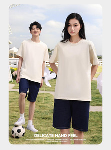 230 Gsm coton lourd XS-3XL en gros à manches courtes haute qualité Oem logo personnalisé unisexe T-shirt pour hommes - Product Image 6