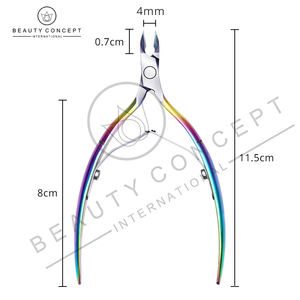 Pince à ongles à cuticules personnalisable en acier inoxydable bon vendeur Concept de beauté écologique propre logo imprimé ongle de doigt - Product Image 6