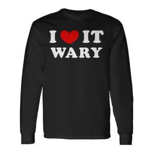 Camiseta de Manga Larga Premium con Estampado 'I Heart It' 'I Love It' para Uso Promocional - Product Image 1