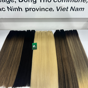 <b>Top</b> Quality Vietnamese Raw Hair Bone Straight Human Hair, 100% Raw Virgin Hair Vietnam, Wholesale Price Factory - Product Image 5