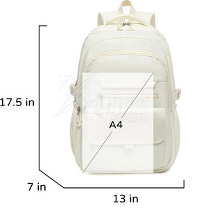 High Capacity Waterproof <b>School</b> <b>Backpack</b> With Laptop Sleeve And Organized Pockets For Work Study And Travel Needs - Product Image 3