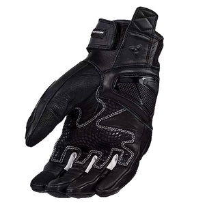 Gants de moto en cuir vieilli pour motards urbains, cyclistes, motocross – Gants de protection pour une meilleure adhérence - Product Image 3