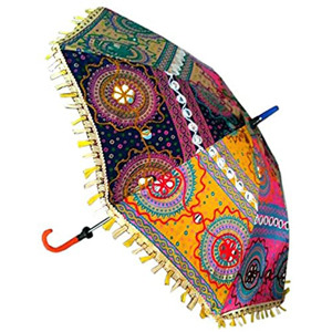 Paraguas Metálico Manual con Panel de Encaje, Paraguas Metálico Plegable, Paraguas de Panel para Bodas, Control Manual, Protección Solar, UM25 - Product Image 6