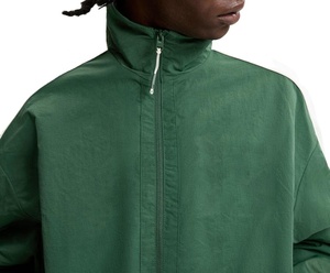 แจ็กเก็ตกันลมผ้าไนลอนสำหรับผู้ชายเสื้อแจ็คเก็ตกีฬากันลมขนาดใหญ่กันน้ำ - Product Image 4