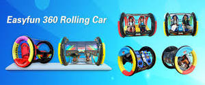 Manège à roulettes Happy Car Easyfun pour intérieur, roulement à 360 degrés, attraction ludique pour parc d'aventure, centre commercial, lieux publics - Product Image 3