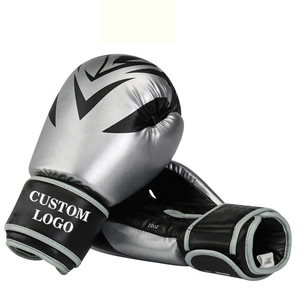 Gants de boxe en cuir véritable de qualité supérieure Gants de boxe avec logo personnalisé en gros Gants de boxe pour hommes - Product Image 4