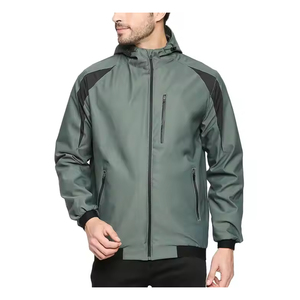 เครื่องแบบแจ็กเก็ตซอฟต์เชลล์สำหรับผู้ชายโลโก้ปักลายแบบกำหนดเองสำหรับทีมกีฬาโรงเรียนคลับหรือสำนักงาน - Product Image 1