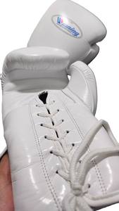 Ensemble de gants de boxe de compétition professionnels 16oz 14oz en cuir pleine main pour entraînement MMA Sanda Boxe Muay Thai - Product Image 5